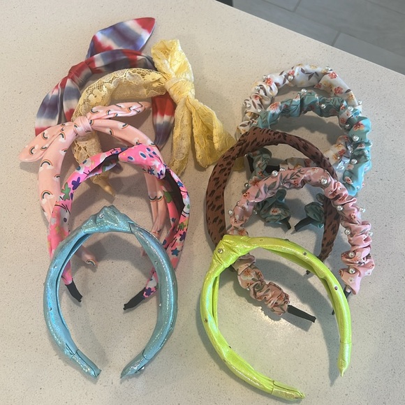 10 Pack! Girls Headbands - Picture 2 of 6